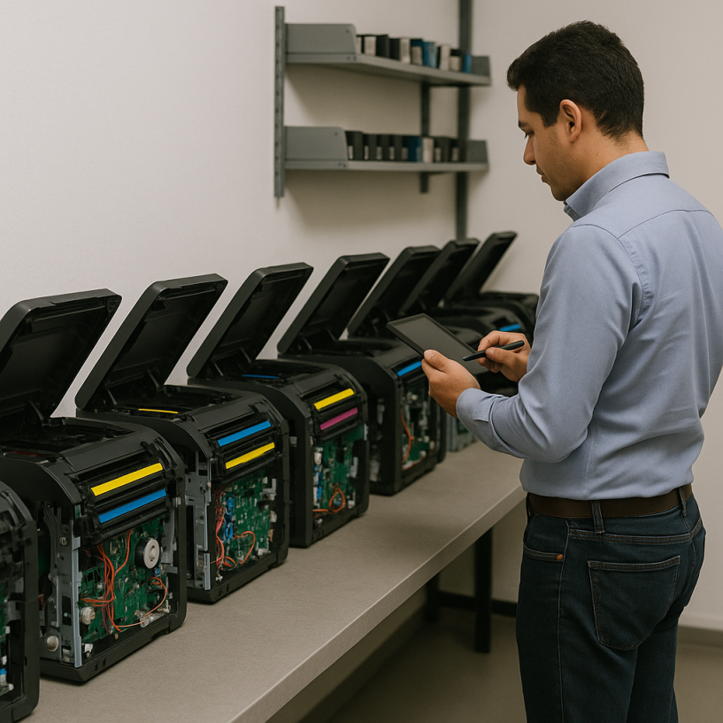 mantenimiento a una impresora Epson L355